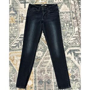 Levi's 711 Skinny Dark Wash Jeans